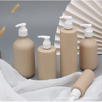 Biodegradable shower gel shampoo and makeup bottle